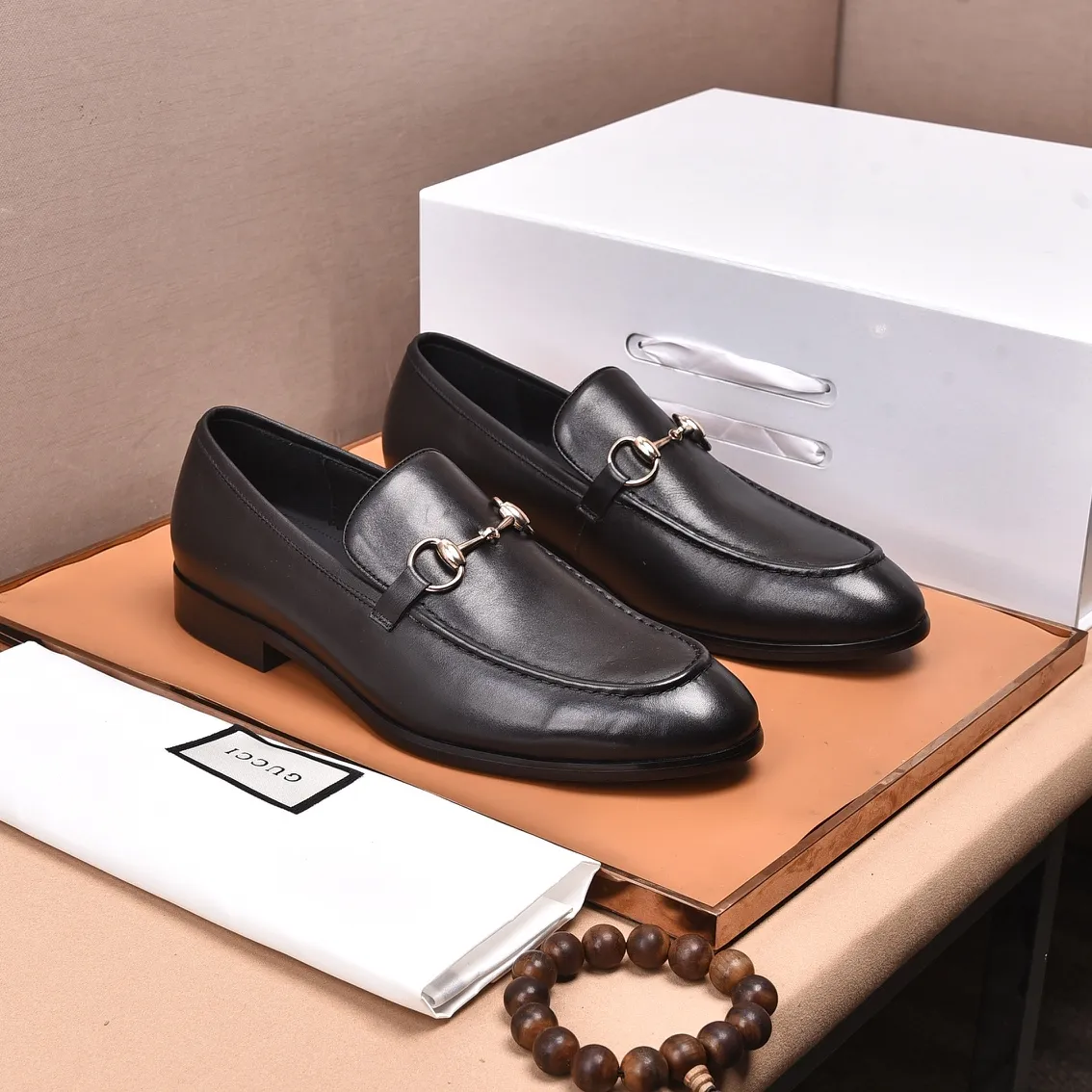 Men's shoes💰540📛📛Original (water-dyed cowhide) Gucci GUCCI official website formal shoes🌀 Italian🇮🇹imported cowhide➕top imported water-dyed cowhide lining💋Finely handmade original bottom, the real thing looks better when photographed in person Standard size 38-44